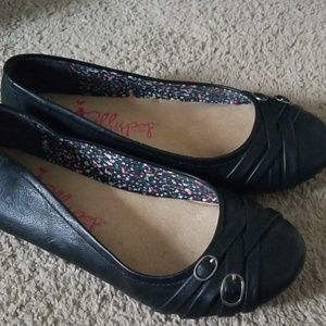 Black flats